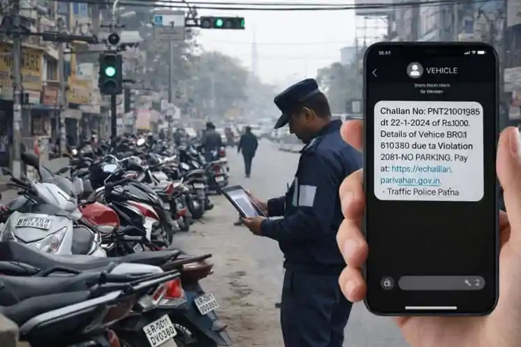 सावधान पटना, अब नो-पार्किंग जोन में खड़ी गाड़ी का कटेगा चालान