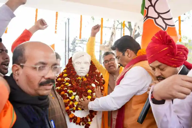 भाजपा की विचारधारा राष्ट्रहित, सांस्कृतिक गौरव और जनसेवा पर आधारित है : संजय सरावगी ‎