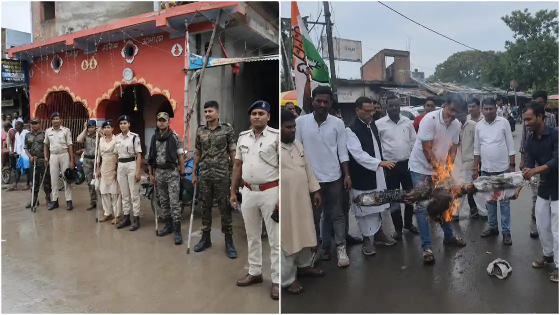  राहुल गांधी के साथ दुर्व्यवहार पर कांग्रेस का जोरदार प्रदर्शन, कहा-छात्रों को न्याय मिलने तक जारी रहेगा आंदोलन