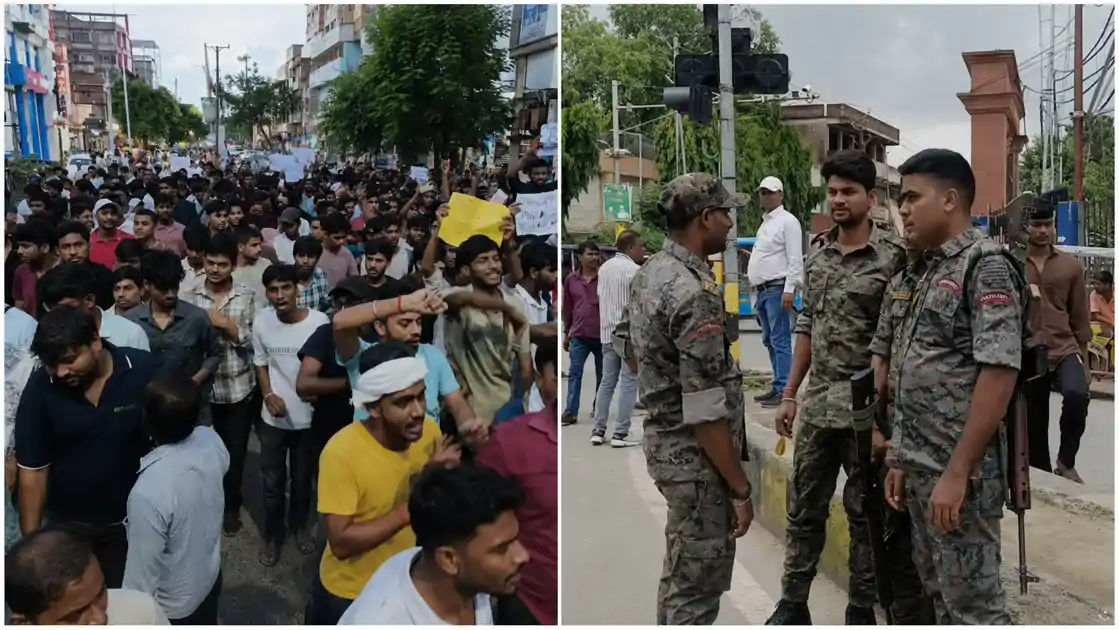 नालंदा पुलिस छावनी में तब्दील, डीएम आवास की बढ़ाई गई सुरक्षा, अब तक 500 छात्रों पर FIR