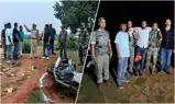 पुलिस-राहुल दुबे गैंग मुठभेड़, दो गिरफ्तार, एक घायल, देसी पिस्तौल व पर्चा बरामद
