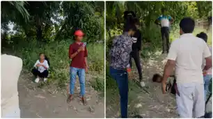 लड़के और लड़की बना रही थी रील्स, गांव वाले डंडे से करने लगे पिटाई, वीडियो वायरल 