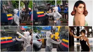 एक हाथ से रोक दी मुंबई पुलिस की वैन, प्रदर्शनकारियों को छुड़वाया, कौन हैं रिया अहीर?
