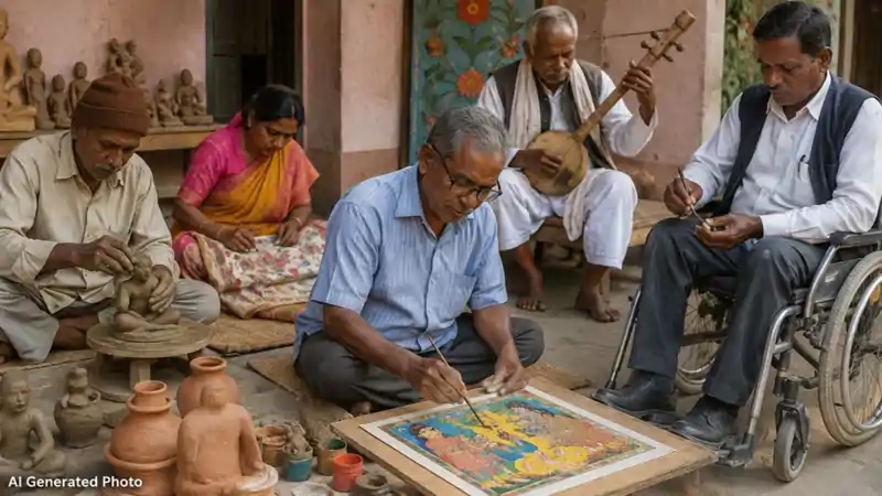 झारखंड के बुजुर्ग और दिव्यांग कलाकारों को अब मिलेगा आर्थिक संबल झारखंड के बुजुर्ग और दिव्यांग कलाकारों को अब मिलेगा आर्थिक संबल
