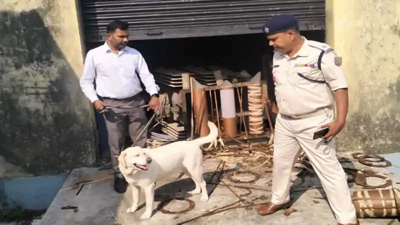 रांची : पिठोरिया ग्रिड में बड़ी सेंधमारी, 1000 किलो कॉपर कॉइल चोरी; सुरक्षा व्यवस्था पर उठे सवाल रांची : पिठोरिया ग्रिड में बड़ी सेंधमारी, 1000 किलो कॉपर कॉइल चोरी; सुरक्षा व्यवस्था पर उठे सवाल