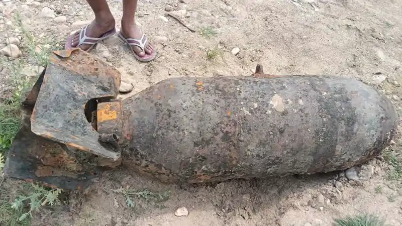 WW-II का खतरनाक अवशेष! बहरागोड़ा में ड्रोन सर्वे में मिला एक और विस्फोटक, सेना ने घेरा इलाका