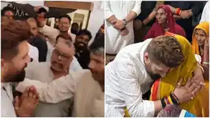 बड़ी मां के गले लगकर रो पड़े चिराग पासवान, चाचा पशुपति पारस के पैर छूते ही मिला 'खुश रहो' का आशीर्वाद
