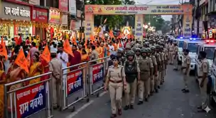 रामनवमी से पहले झारखंड में हाई अलर्ट, 6600 से ज्यादा अतिरिक्त पुलिस बल तैनात