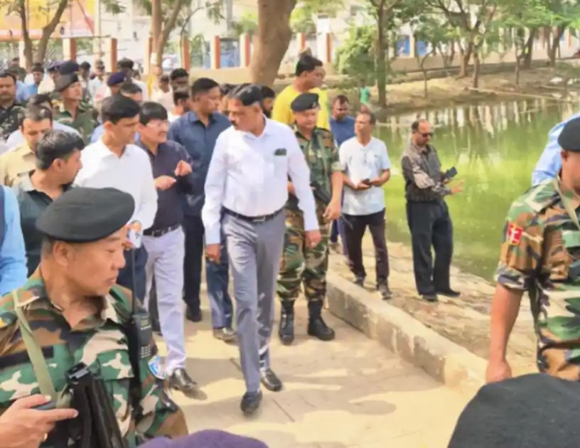 रांची : मंत्री सुदिव्य कुमार ने छठ घाटों का किया निरीक्षण, श्रद्धालुओं की सुविधा को लेकर दिए आवश्यक निर्देश