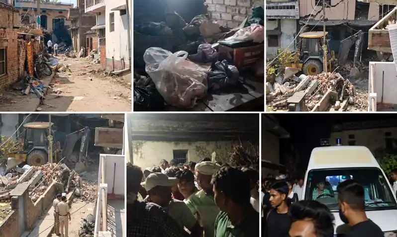 सिवान भीषण पटाखा विस्फोट : अबतक 5 की मौत, घटनास्थल पर राहत बचाव कार्य जारी, DM-SP ने लिया जायजा सिवान भीषण पटाखा विस्फोट : अबतक 5 की मौत, घटनास्थल पर राहत बचाव कार्य जारी, DM-SP ने लिया जायजा