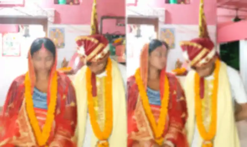 इंस्टाग्राम पर हुआ प्यार, 2 साल तक चला इश्क, मोहल्ले वालों ने मंदिर में कराई प्रेमी जोड़े की शादी
