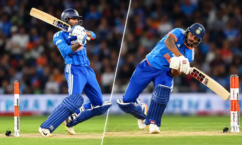 INDvsNZ : रोमांचक मैच में टीम इंडिया ने मारी बाजी, तिलक ने खेली अर्धशतकीय पारी, सीरीज में 2-0 की लीड INDvsNZ : रोमांचक मैच में टीम इंडिया ने मारी बाजी, तिलक ने खेली अर्धशतकीय पारी, सीरीज में 2-0 की लीड