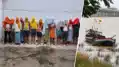सोन नदी में डुबिया मशीन से बालू खनन करते 13 गिरफ्तार