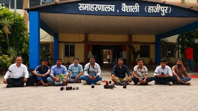 पत्रकारों का DM के खिलाफ फूटा गुस्सा, किया धरना प्रदर्शन, लगाया गंभीर आरोप पत्रकारों का DM के खिलाफ फूटा गुस्सा, किया धरना प्रदर्शन, लगाया गंभीर आरोप