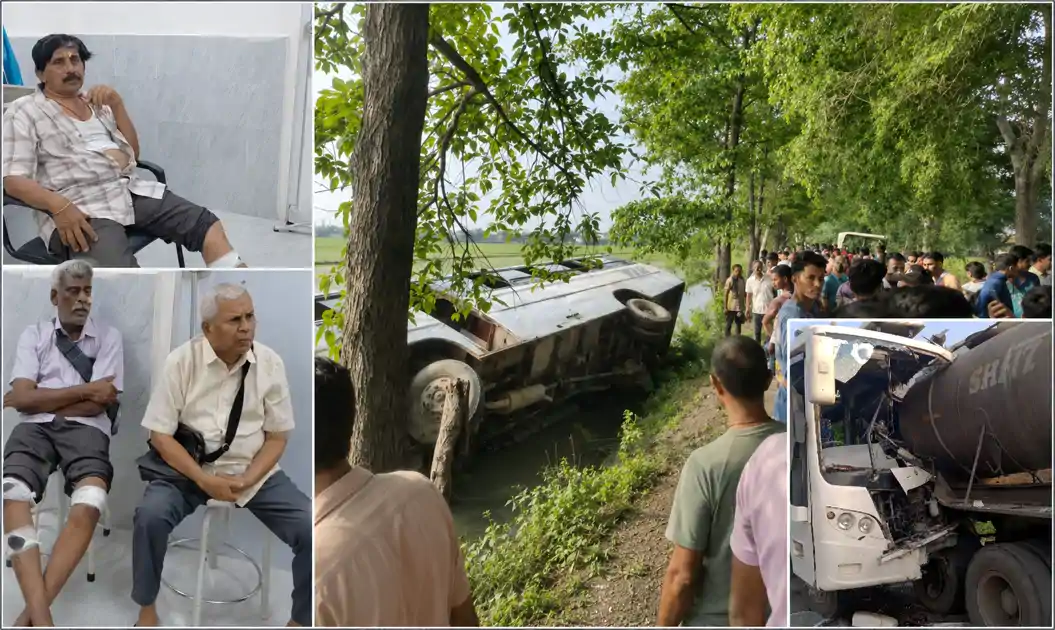 रोहतास में शनिवार रहा हादसों के नाम, तीन सड़क हादसे में एक की मौत, दो दर्जन से ज्यादा घायल