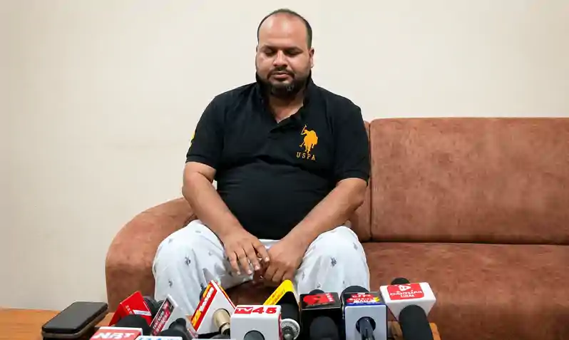गैंगस्टर फहीम खान का कथित वायरल ऑडियो, बेटे ने कहा, फर्जी है ऑडियो गैंगस्टर फहीम खान का कथित वायरल ऑडियो, बेटे ने कहा, फर्जी है ऑडियो