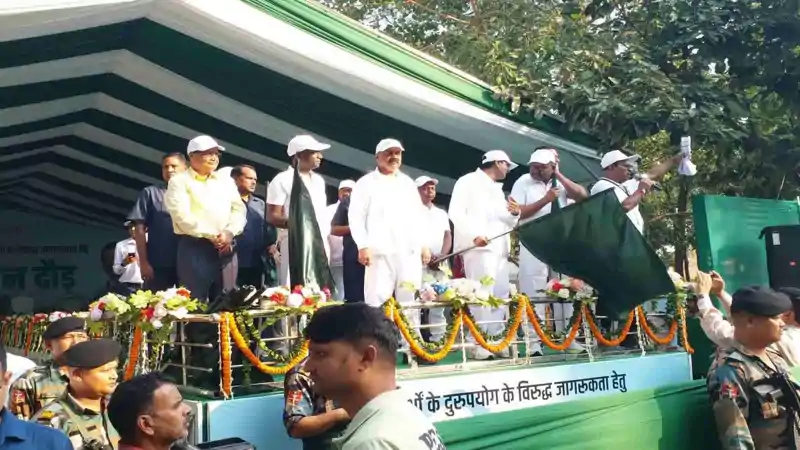 ‘नशा छोड़ो, भविष्य जोड़ो’ के संदेश के साथ सड़कों पर उतरे युवा, मैराथन में दिखा जोश