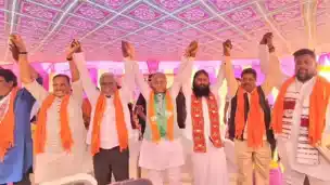 घाटशिला : भाजपा कार्यकर्ता सम्मेलन में बाबूलाल मरांडी ने की NDA उम्मीदवार के पक्ष में मतदान की अपील