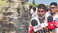 सड़क की बदहाली पर भड़के ग्रामीण, सरकार के खिलाफ की नारेबाजी