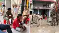 आभूषण दुकानों में छापेमारी, चार थानों की पुलिस के साथ 30 से अधिक जवान रहे तैनात
