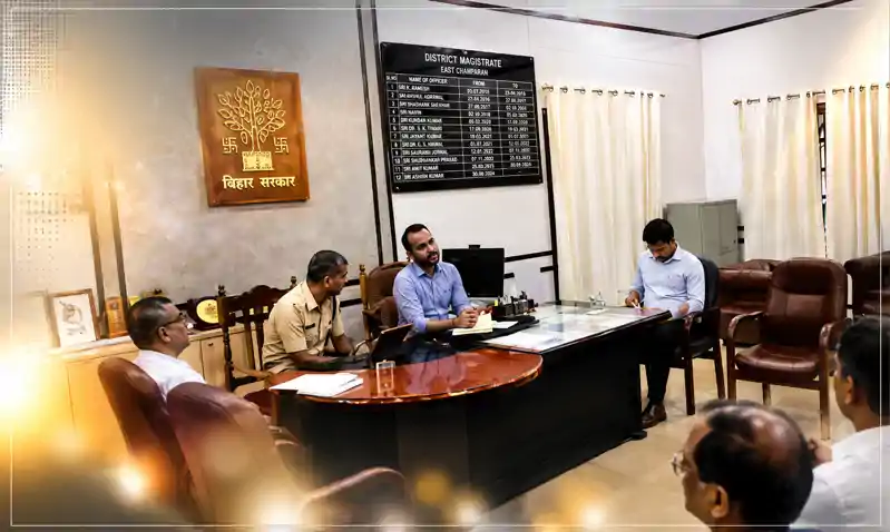 नेपाल में तबाही, सारण में बढ़ा बाढ़ का ख़तरा, डीएम ने की हाइ लेवल मीटिंग