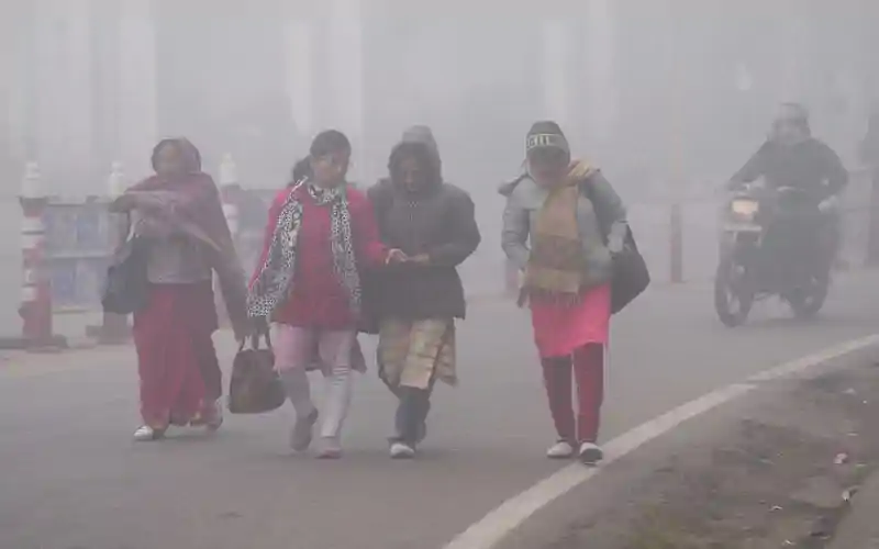 बिहार में ठंड 