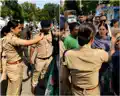 भाजपा MLC और पटना ASP आपस में ही भिड़ गई, हाथ पकड़कर...वीडियो वायरल 