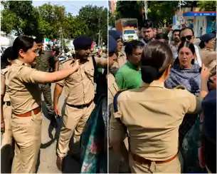 भाजपा MLC और पटना ASP आपस में ही भिड़ गई, हाथ पकड़कर...वीडियो वायरल भाजपा MLC और पटना ASP आपस में ही भिड़ गई, हाथ पकड़कर...वीडियो वायरल