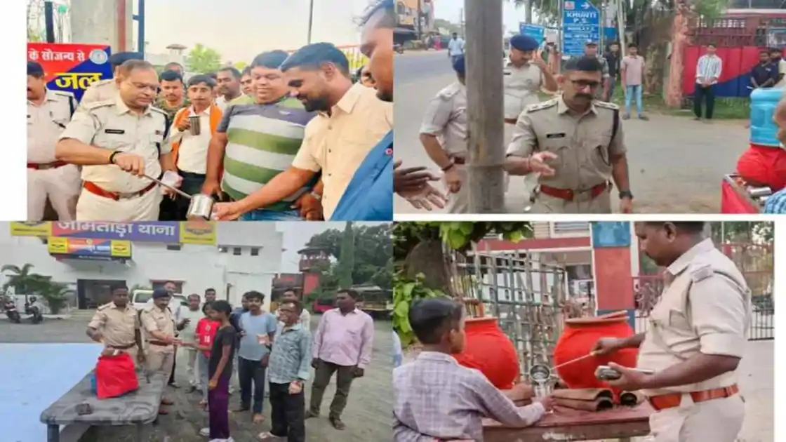 गर्मी से राहत के लिए सरकार सक्रिय! थानों से लेकर पुलिस कार्यालयों तक शुरू हुई प्याऊ सेवा