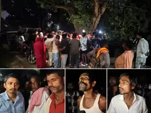पुलिस को देखकर नदी में कूदा युवक, डूबने से मौत, शव सड़क पर रख ग्रामीणों का हंगामा पुलिस को देखकर नदी में कूदा युवक, डूबने से मौत, शव सड़क पर रख ग्रामीणों का हंगामा