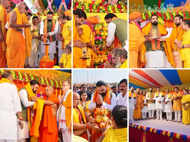 मुख्यमंत्री ने कैमूर के परसिया में श्री भाष्यकार श्रीरामानुजाचार्य सहस्राब्दी महामहोत्सव व अंतराष्ट्रीय धर्म सम्मेलन का किया शुभारंभ