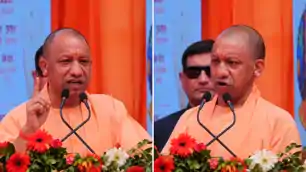 कानपुर में CM योगी गरजे, कहा- 'समाजवादी गरीबों का हक लूटते हैं'