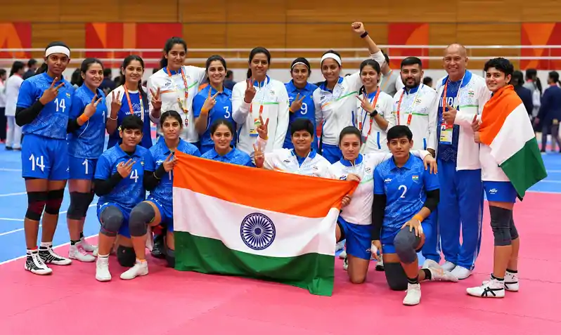 Asian Games-2026 : भारतीय महिला ने जीता सोना, क्रिकेट के बाद में कबड्डी, कड़ी टक्कर में ईरान को दी मात Asian Games-2026 : भारतीय महिला ने जीता सोना, क्रिकेट के बाद में कबड्डी, कड़ी टक्कर में ईरान को दी मात