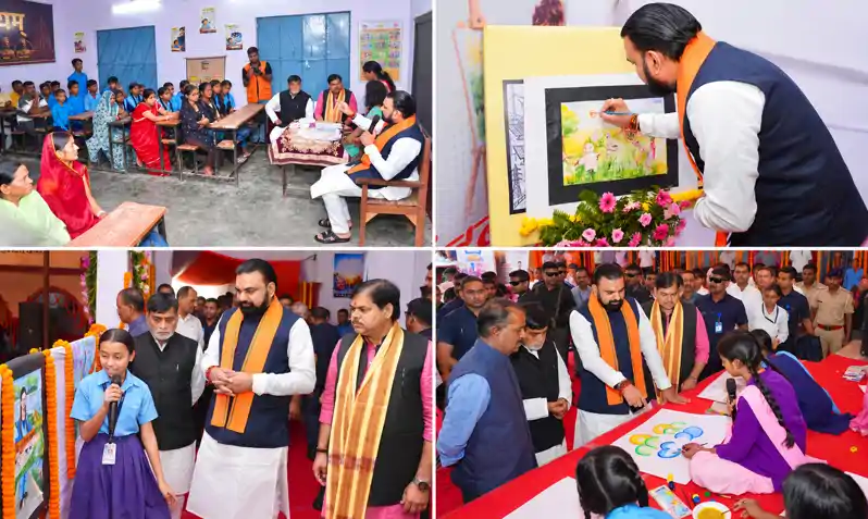 मुख्यमंत्री ने PTM में अभिभावक व विद्यार्थियों से किया संवाद, कहा- मन लगाकर पढ़ें, सरकार का ध्यान बच्चों...
