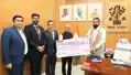 पंजाब नेशनल बैंक ने 1 करोड़ रूपये का चेक मुख्यमंत्री राहत कोष में सौंपा,   सीएम ने जताया आभार