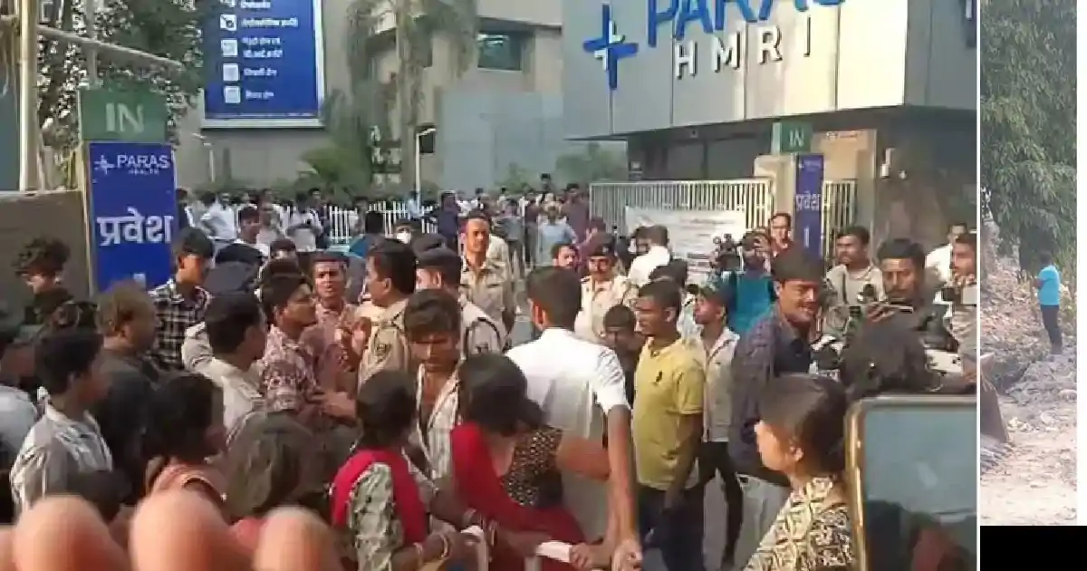 पटना के पारस हॉस्पिटल परिसर में जमकर तोड़फोड़, हंगामा, युवक की मौत पर परिजनों ने लगाया गंभीर आरोप 
