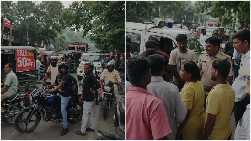 रेमकी वाहन से घायल युवक की मौत, सड़क पर शव रखकर प्रदर्शन रेमकी वाहन से घायल युवक की मौत, सड़क पर शव रखकर प्रदर्शन