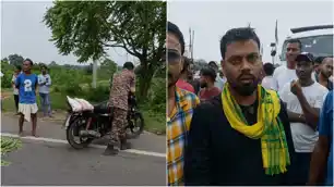 तेज रफ्तार कोयला लदे ट्रक ने ली युवक की जान, पिंड्राजोड़ा पुलिस ने ट्रक जब्त किया