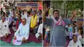 वाटर पार्क निर्माण पर घमासान, किसानों का सरकार के खिलाफ हल्ला बोल