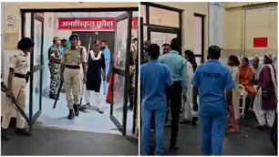 मॉडल अस्पताल में तीन वर्षीय बच्चे की मौत, जमकर हंगामा, मारपीट के साथ तोड़फोड़ भी... मॉडल अस्पताल में तीन वर्षीय बच्चे की मौत, जमकर हंगामा, मारपीट के साथ तोड़फोड़ भी...