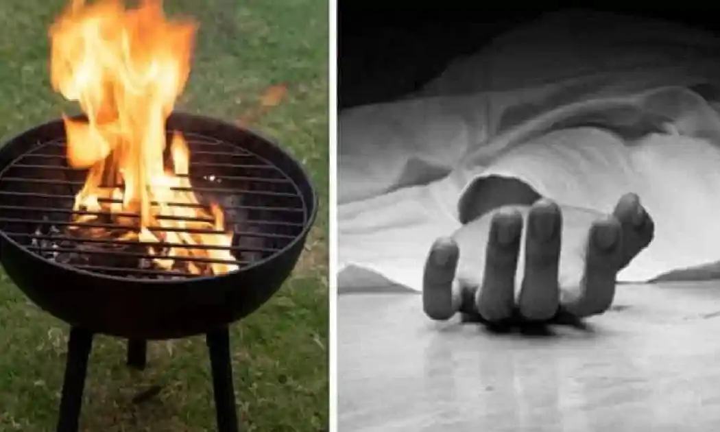 ठंड की छुट्टियाँ मातम में बदलीं: छपरा में अंगीठी जलाकर सोने से नानी और ननिहाल आए 3 मासूम बच्चों की मौत