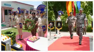 सीआरपीएफ का 88वां स्थापना दिवस धूमधाम से मनाया गया, 215 बटालियन में शहीदों को श्रद्धांजलि सीआरपीएफ का 88वां स्थापना दिवस धूमधाम से मनाया गया, 215 बटालियन में शहीदों को श्रद्धांजलि