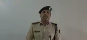 मोहर्रम के जुलूस में पुलिस पदाधिकारी के चेहरे पर लगी लाठी, आरोपी गिरफ्तार 