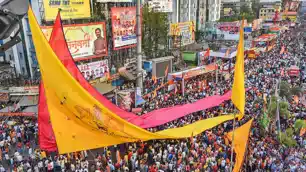 लाठी-तलवार के करतब से सजेगी रामनवमी शोभायात्रा, 10 हजार से ज्यादा जवान तैनात