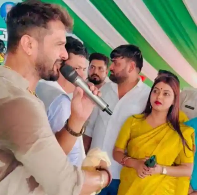 टिकट कटा, लेकिन राजद के साथ रहीं सीमा कुशवाहा — खेसारी लाल यादव के लिए मांगा वोट