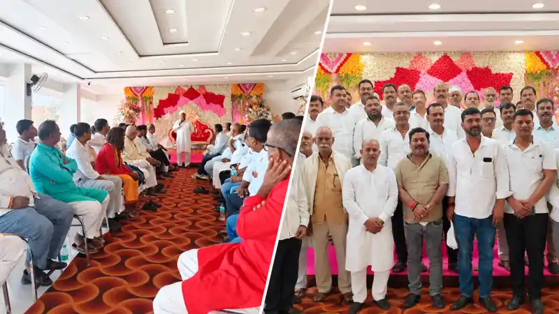 गोवर्धन पूजा को भव्य रूप से मनाने को लेकर बैठक, श्रीरामपुर मंदिर परिसर में आयोजन पर बनी सहमति गोवर्धन पूजा को भव्य रूप से मनाने को लेकर बैठक, श्रीरामपुर मंदिर परिसर में आयोजन पर बनी सहमति