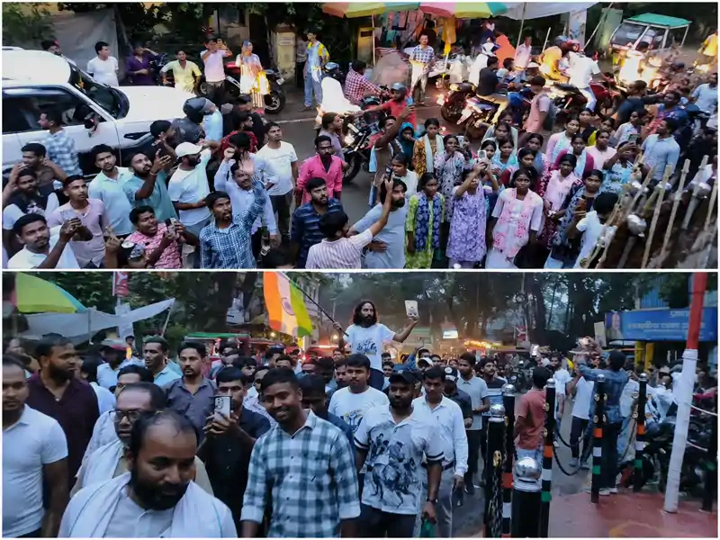 'भर्ती व्यवस्था सुधार यात्रा' पहुंची जामताड़ा, छात्र नेता देवेंद्र नाथ महतो बोले-मांग नहीं मानी तो आंदोलन होगा तेज 
