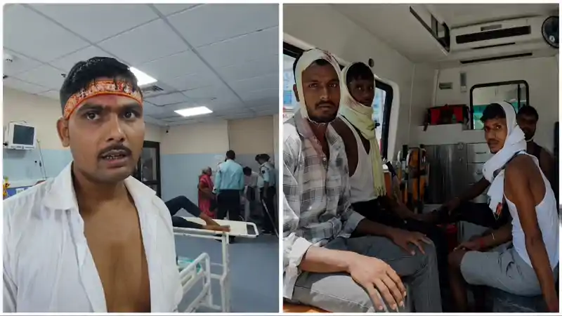 कलश शोभायात्रा में गोलीबारी और तलवारबाजी, एक को लगी गोली, कई घायल 