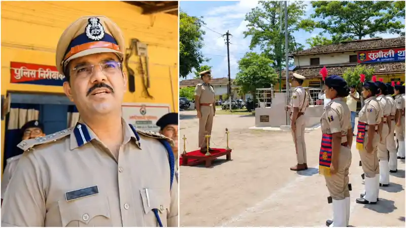 सुगौली पहुंचे चंपारण रेंज के DIG, पुलिस निरीक्षक कार्यालय का वार्षिक निरीक्षण, अपराध नियंत्रण की समीक्षा