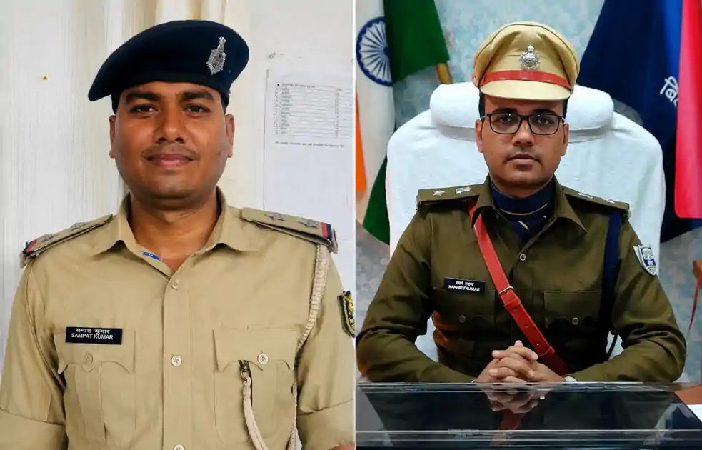 एसपी के आंख तरेरते ही नप गये थानेदार संपत कुमार, महंगे पड़े 25 लाख